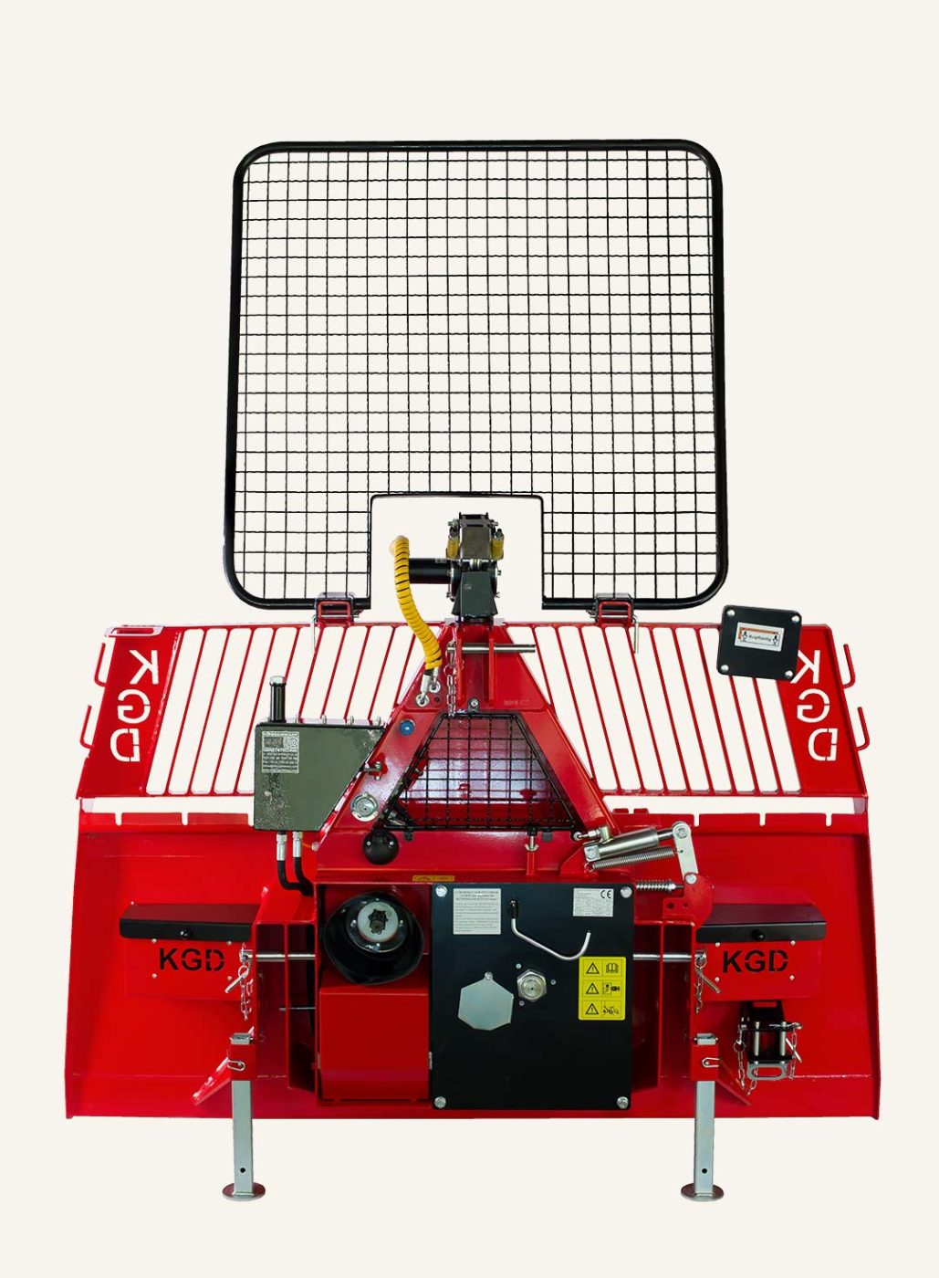 Elektrohydraulische Forstseilwinde – KGD 65 EH und KGD 65 SA von hinten